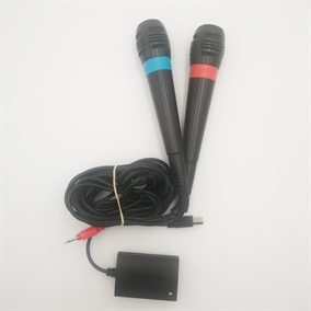 SingStar Mikrofoner med Ledning - PS2PS3 Tilbehør (B Grade) (Genbrug)